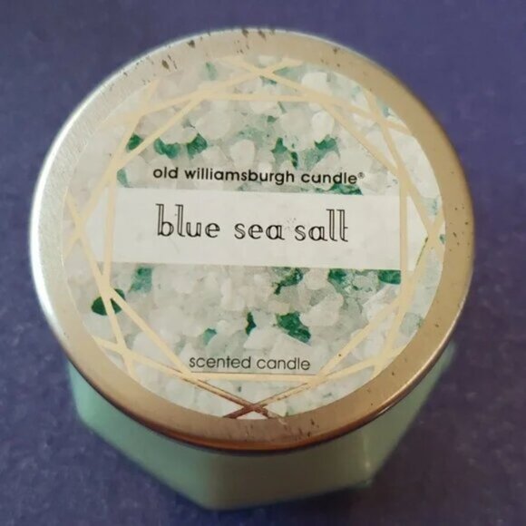 TWO ITEMS: Savon de Marseille Violet Soap & Old Williamsburgh Sea Salt Candle - Picture 4 of 9